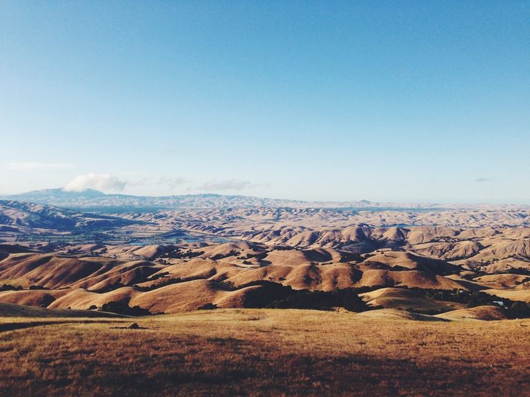 Paisaje de cárcavas. Son tierras poco productivas pero muy llamativas visualmente. Paisaje de cárcavas. Son tierras poco productivas pero muy llamativas visualmente.
