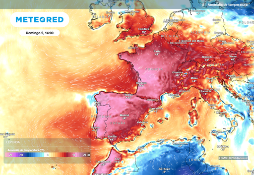 La Espa&ntilde;a peninsular se convertir&aacute; en un 'foco de calor' como el Sahara a partir del jueves