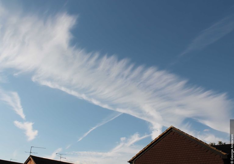 Cirrus homogenitus Cirrus homogenitus
