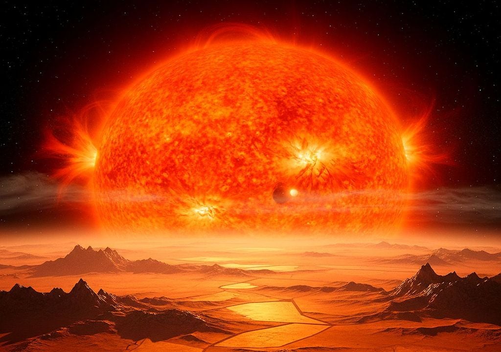 El Sol se convertirá en una gigante roja