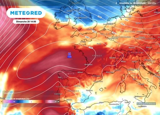 La France attentive aux &eacute;volutions des pr&eacute;visions du mod&egrave;le ECMWF : les blocages arriveront &agrave; partir du mercredi 23