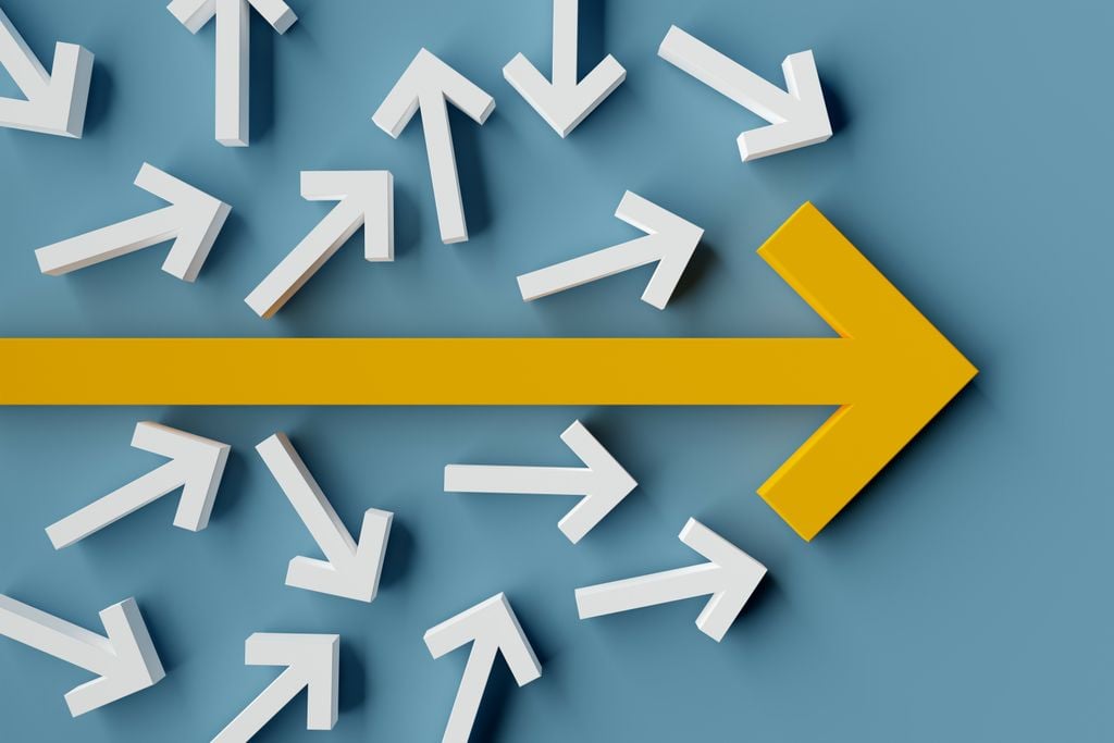 L'universo non ha una "volontà" di creare disordine e di stabilire una direzione. In realtà, la direzione del tempo obbligatoria è semplicemente conseguenza della statistica. Le probabilità che tutto proceda verso il disordine sono enormemente più elevate.