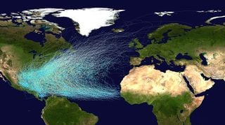La frecuencia de los huracanes del Atlántico norte ha aumentado