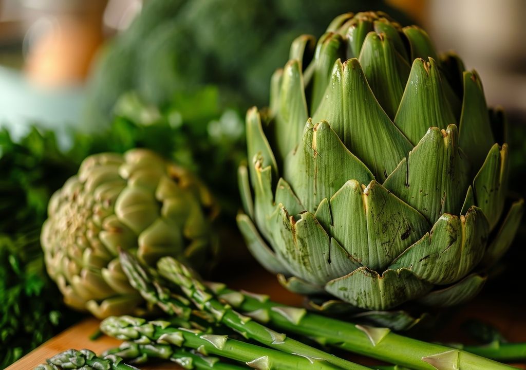 carciofi e asparagi carciofi e asparagi