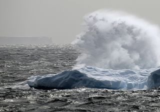 La furia dei venti catabatici antartici, li dove si possono superare i 300 km/h!