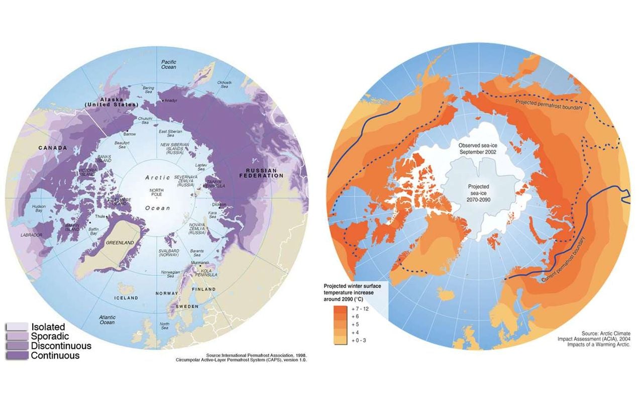 La Fusión Del Permafrost En El Punto De Mira Climático