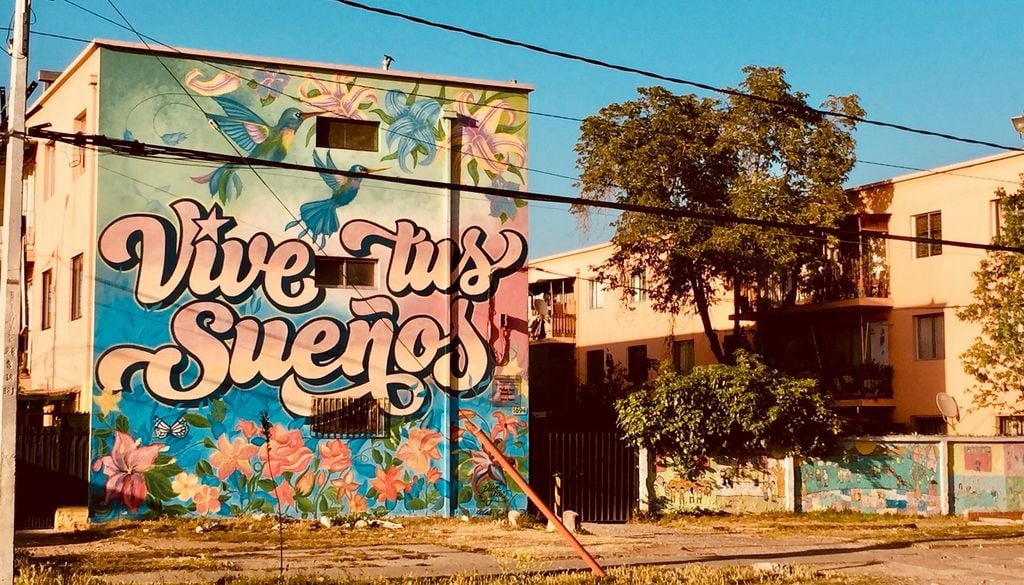 El Museo a Cielo Abierto de San Miguel ha recibido numerosos reconocimientos por la calidad de sus obras y su innovador modelo. Crédito: Registro de Museos de Chile.