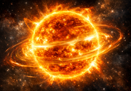 La giovinezza turbolenta del Sole: quando ruotava decine di volte pi&ugrave; velocemente