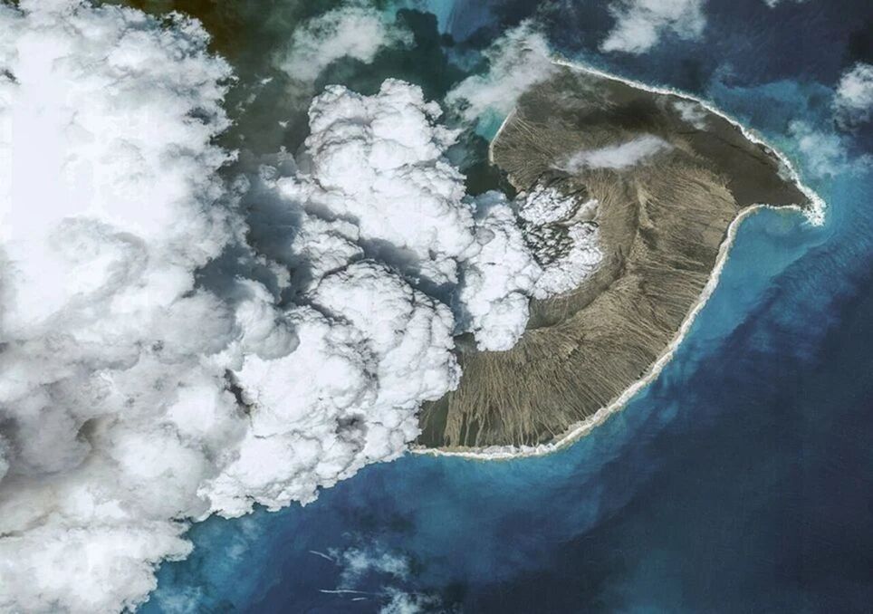 Erupción Tonga