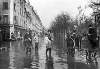 La gran inundación de París de 1910: la peor de los siglos XX y XXI