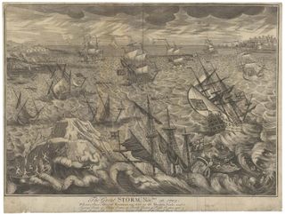 La "Gran Tempestad de 1703", ¿la más terrible que ha visto el mundo?