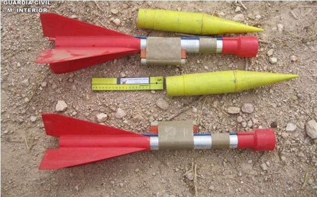 La Guardia Civil Desactiva Nuevos Cohetes Anti Tormentas