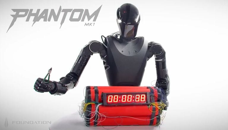 La guerra de los robots empez&oacute; y no es con un T-1000: as&iacute; es el soldado humanoide de acero probado en combate en Ucrania
