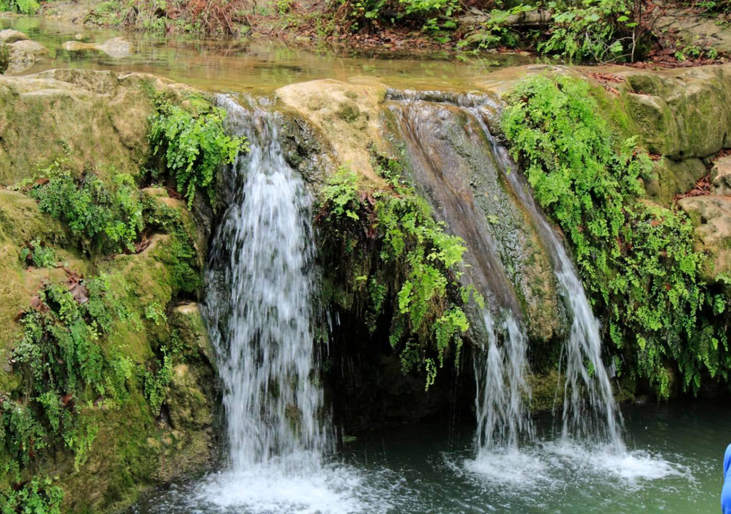 El final del recorrido de este parque cierra con la cascada "El Cielo". Una de las más emblématicas en el estado de Nuevo León.