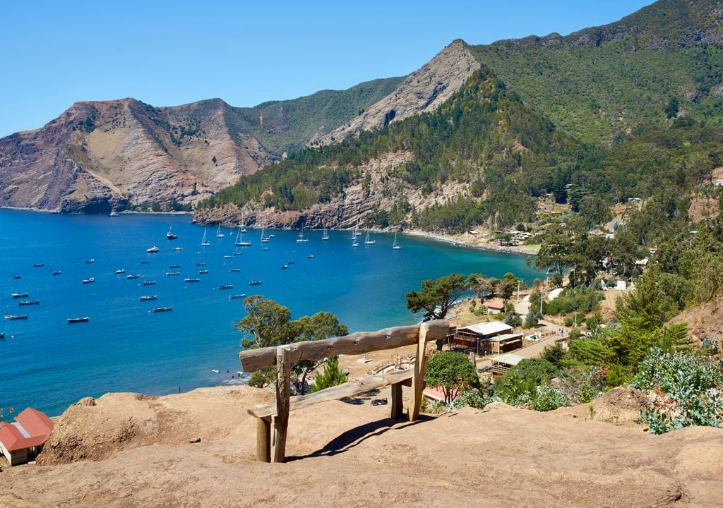 Bahía Cumberland, Isla Robinson Crusoe.