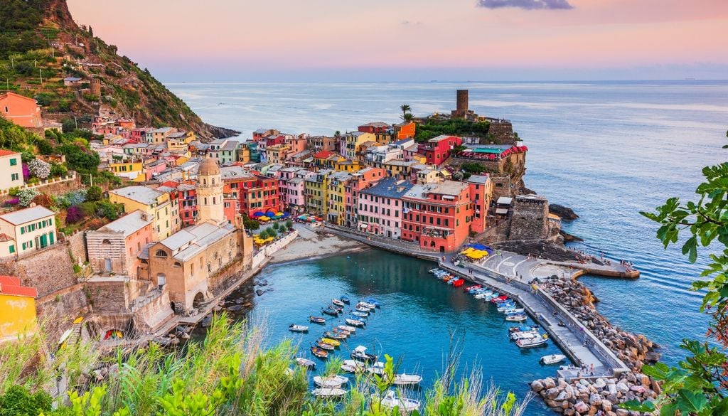 Cinque Terre Italia Cambio climático Aumento nivel del mar El estudio señala que Monterosso y Vernazza serían las localidades más afectadas por la subida del mar.