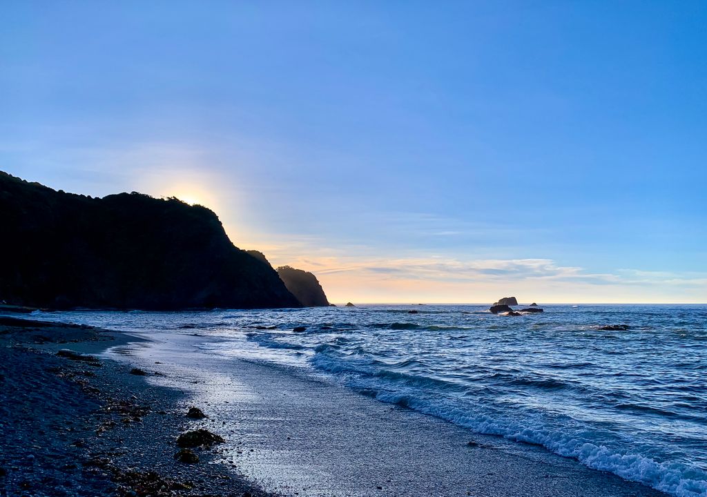 Playa de Estaquilla, sur de Chile.