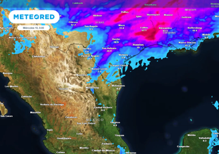 Frente frío numero 45 propiciará tormentas y posibles granizadas y tornados en México