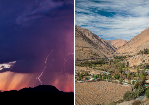 La lluvia y tormentas volver&aacute;n a apuntar hacia el norte de Chile durante la pr&oacute;xima semana