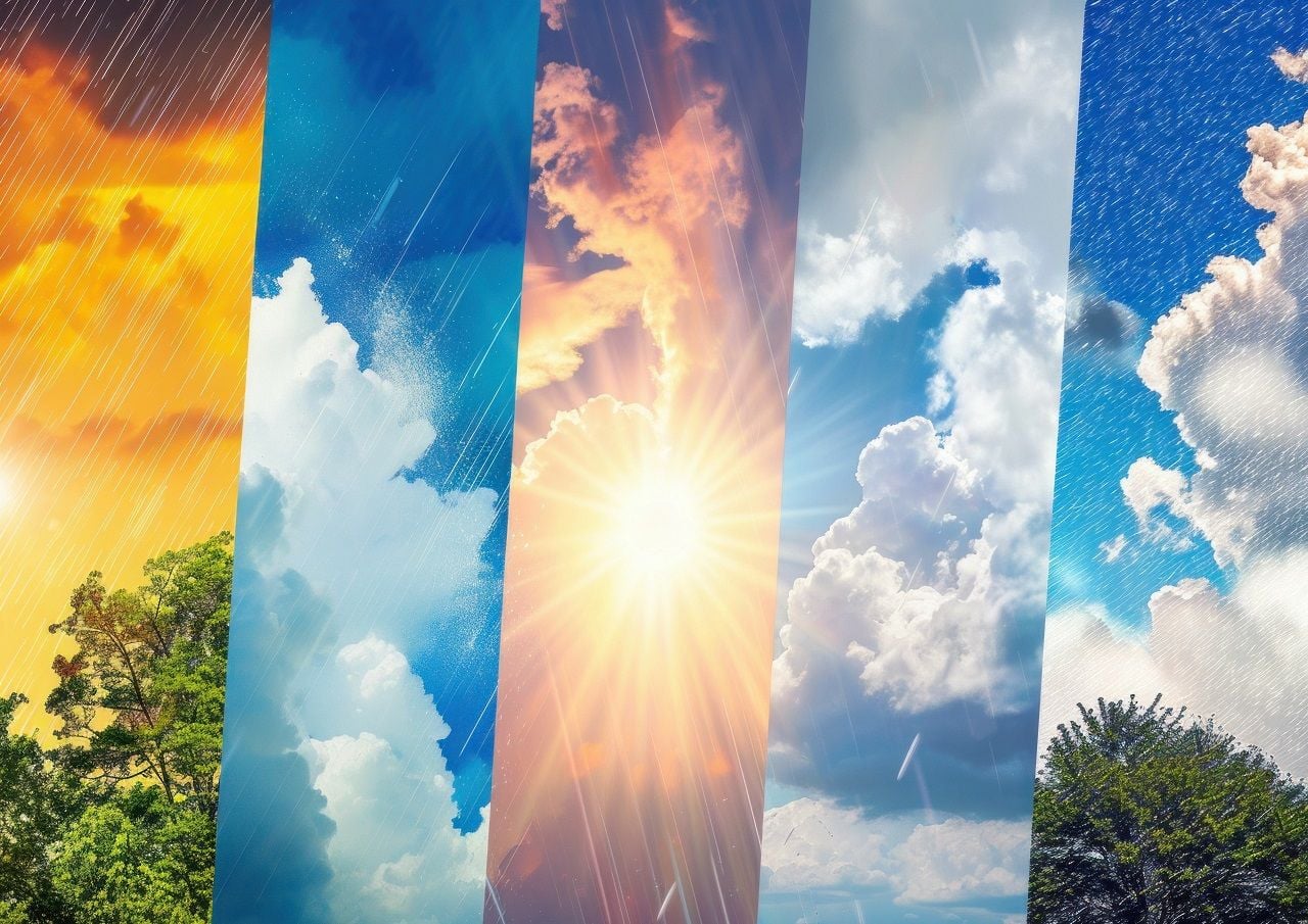 Las temperaturas estarán reguladas en varias entidades durante Semana Santa 2025, así como granizo y viento. Otras porciones tendrán intenso calor.