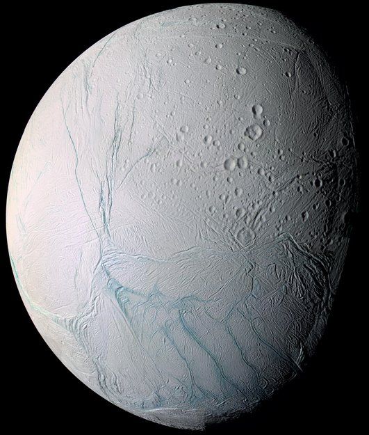 La Luna Helada Encélado Oculta Un Mar Bajo Su Superficie La Luna Helada Encélado Oculta Un Mar Bajo Su Superficie