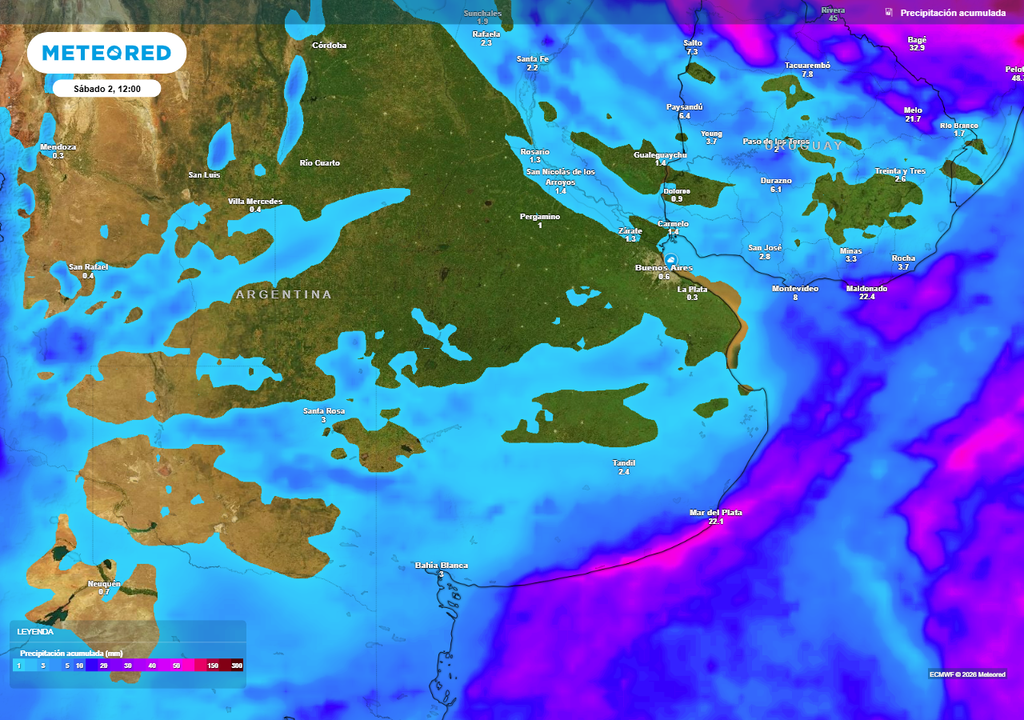 Se prevé una semana en la que dificilmente llueva en Buenos Aires.