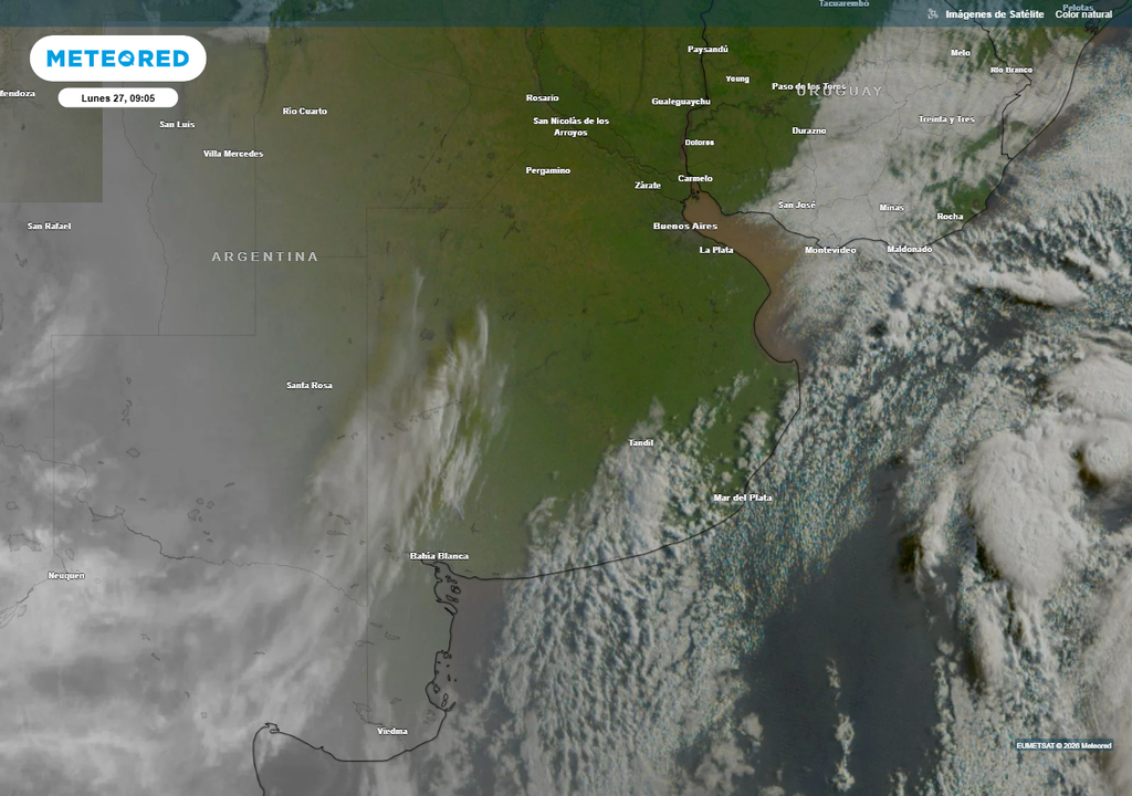 Comienzo de semana soleado y frío en el AMBA.