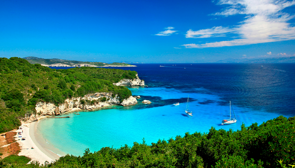 Grecia vuelve a destacar. En la imagen, la playa de Vontoumi.