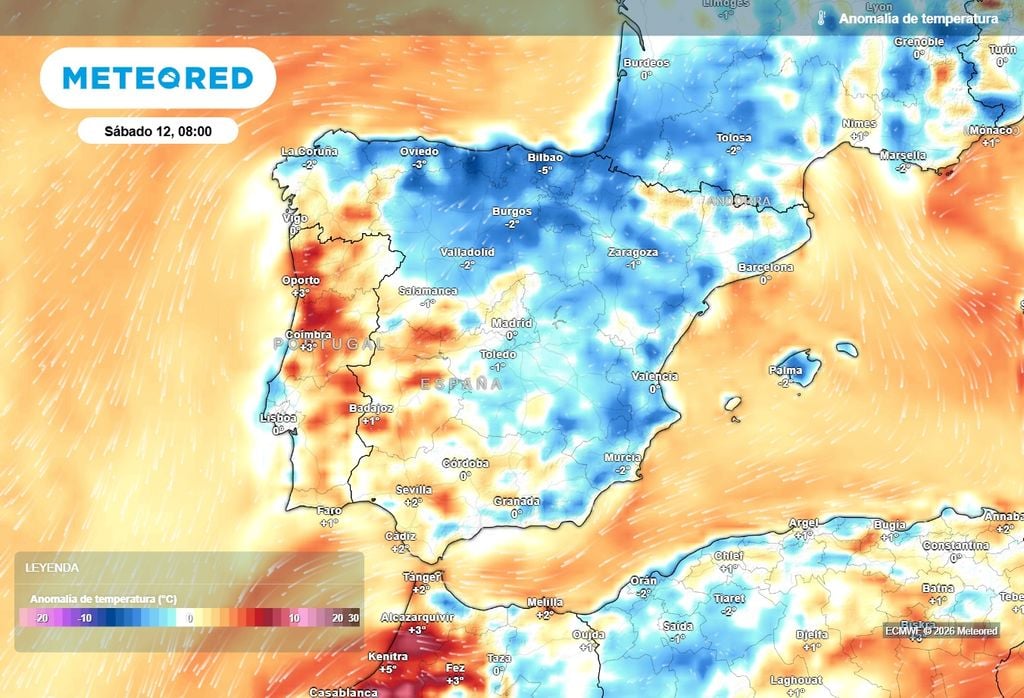 El de mañana será un amanecer fresco para la época en amplias zonas del norte y este peninsular, así como en Baleares. Al mediodía el calor apretará.
