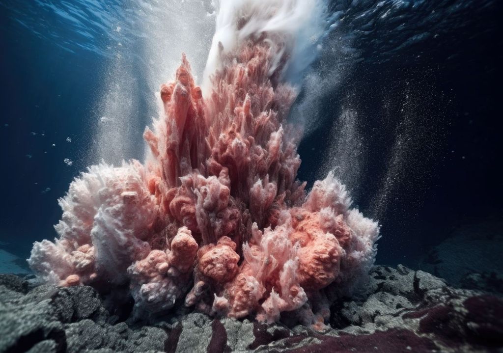 Eruzione vulcanica sottomarina