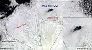 La misteriosa polinia de Maud-Rise