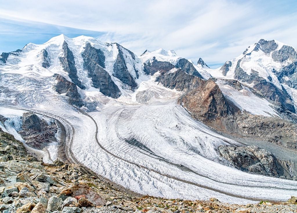Glaciares; Alpes