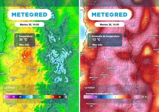 La monta&ntilde;a rusa del tiempo no se detiene: la RM pasar&aacute; del fr&iacute;o a tardes cercanas a 30 &deg;C