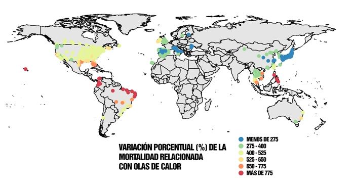 La Mortalidad Por Olas De Calor Aumentará En El Futuro Debido Al Cambio Climático La Mortalidad Por Olas De Calor Aumentará En El Futuro Debido Al Cambio Climático