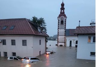 Intensas lluvias provocan la muerte de por lo menos dos personas en Eslovenia