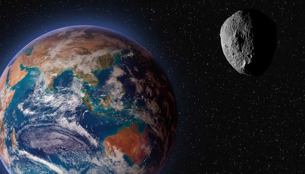 Las simulaciones indican un descenso de la temperatura, menos precipitaciones y una fuerte alteración de la atmósfera si llegara a producirse el impacto del asteroide Bennu.