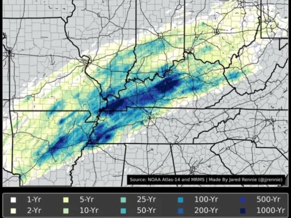 La NASA alerta de la llegada de una inundación que se produce una vez cada 1000 años. Noticias en tiempo real