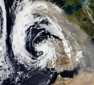 La NASA analiza la DANA que inundó zonas de España