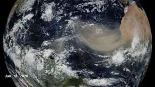 La NASA predice menos polvo sahariano en el futuro