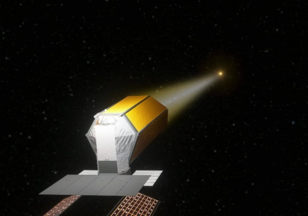 Impresión artística del Observatorio de Mundos Habitables Crédito: NASA