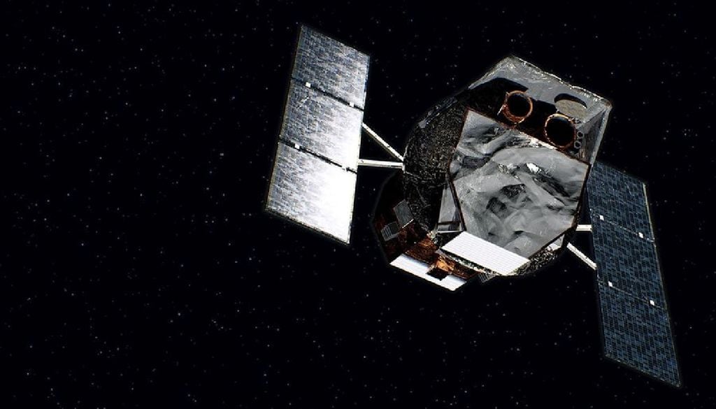 Swift Rappresentazione artistica del telescopio spaziale Swift per lo studio dei lampi gamma. Credit: NASA
