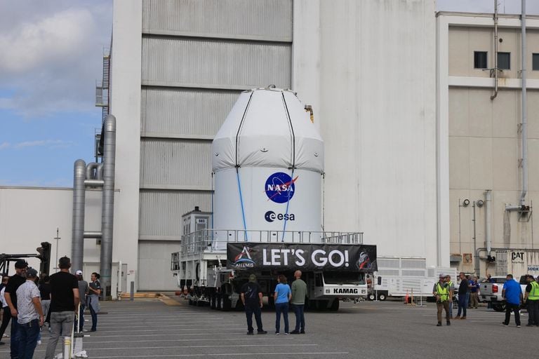 NASA's Artemis II Spacecraft Prepares to Take Astronauts to the Moon