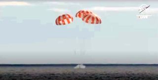 La nave Orión ha regresado hoy a la Tierra