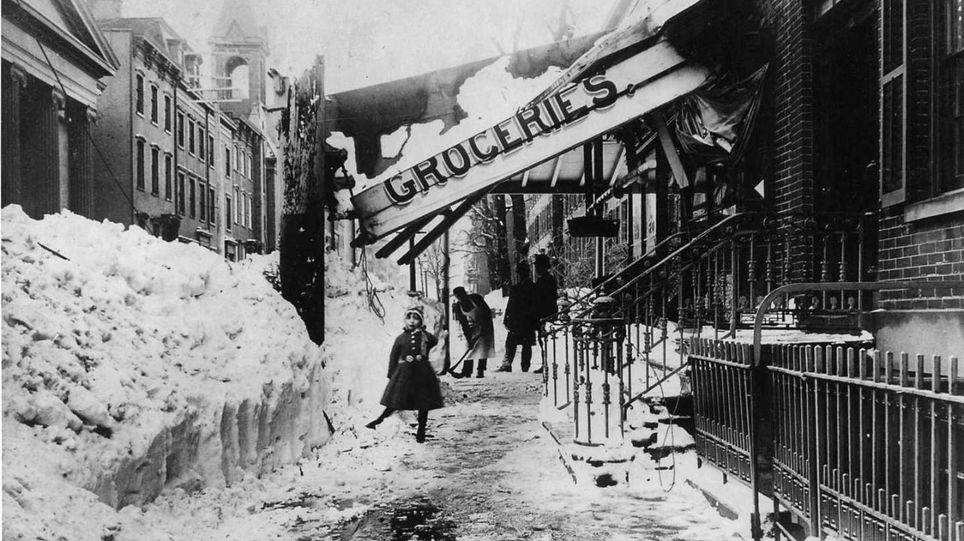 Nueva York ventisca 1888 blizzard Nueva York ventisca 1888 blizzard
