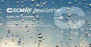 La Newsletter del ECMWF de verano 2016 ya on-line