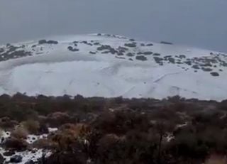 La nieve llega al Teide a las puertas de Navidad: Meteored te trae las imágenes más impresionantes y la última hora