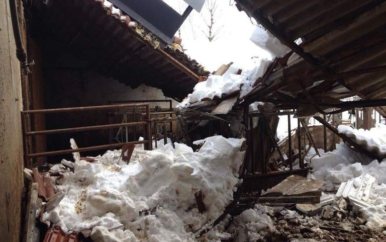 La nieve no siempre trae bienes