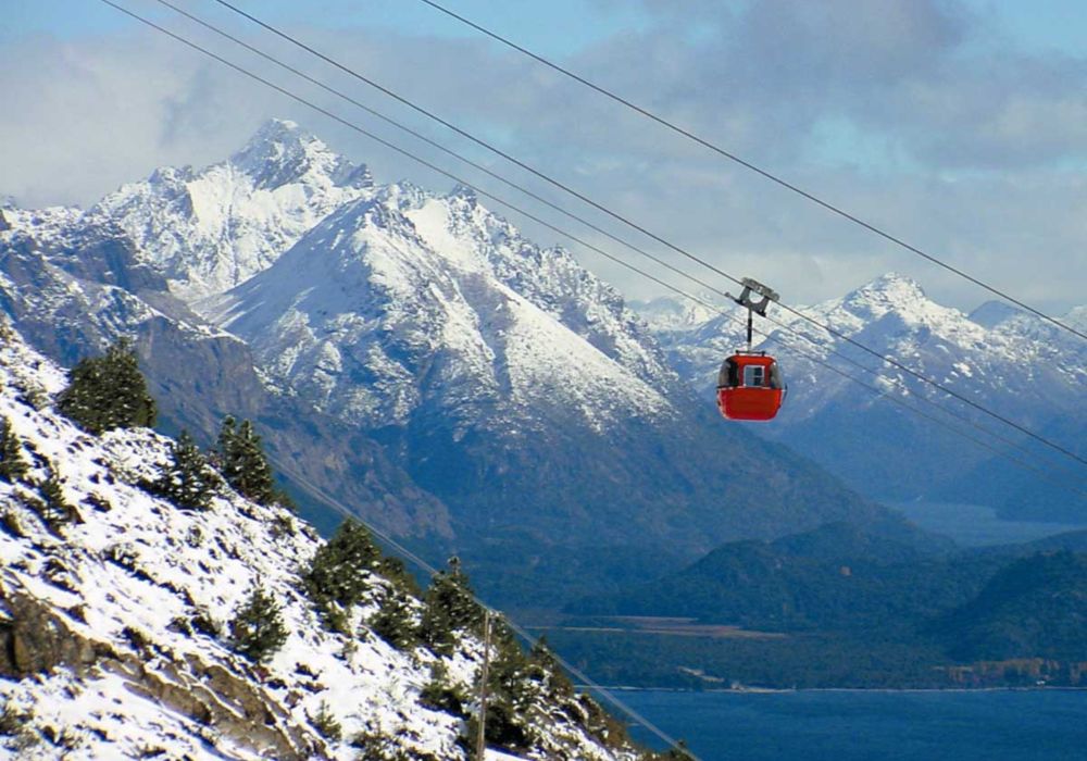 Nieve verano Bariloche San Martin de los Andes Patagonia