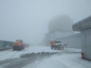 Así nieva hoy, 11 de junio, en el norte de la Península