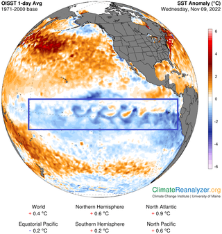 La Niña estará con nosotros durante este invierno 2022-2023
